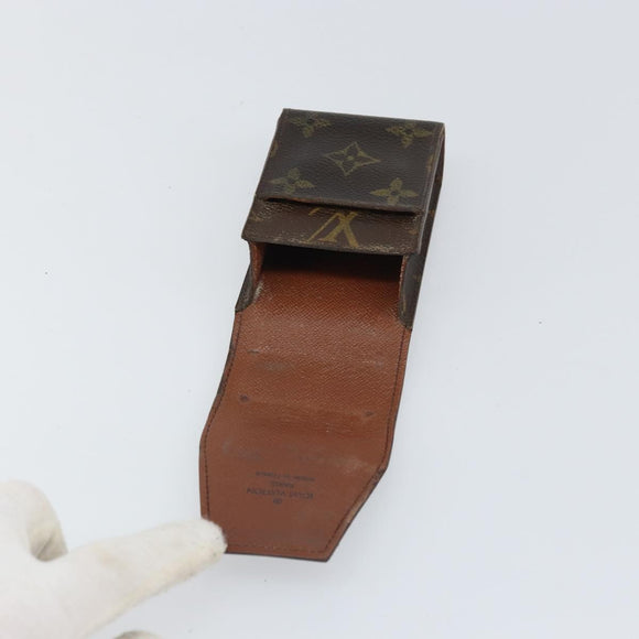 LOUIS VUITTON Monogram Etui Cigarette Case M63024 LV Auth BA10297