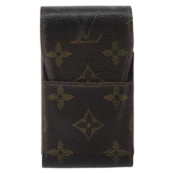 LOUIS VUITTON Monogram Etui Cigarette Case M63024 LV Auth BA10297
