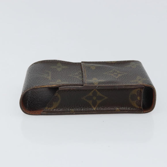 LOUIS VUITTON Monogram Etui Cigarette Case M63024 LV Auth BA10297