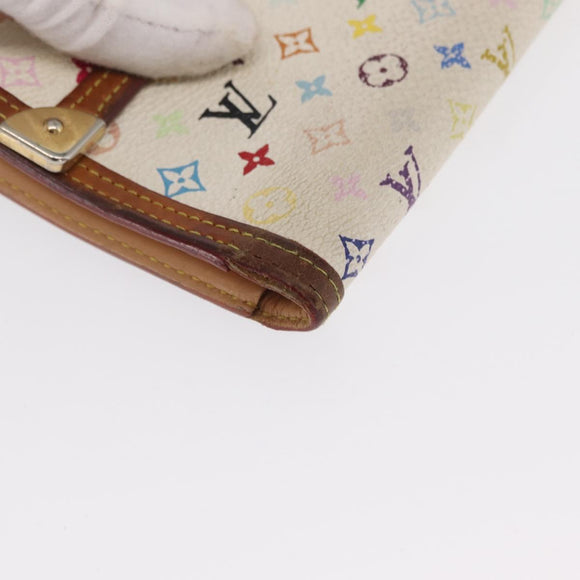 LOUIS VUITTON Multicolor Porte Tresor International Wallet M92659 Auth BA10304