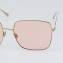 Christian Dior Sunglasses metal Pink Auth BA10311-7