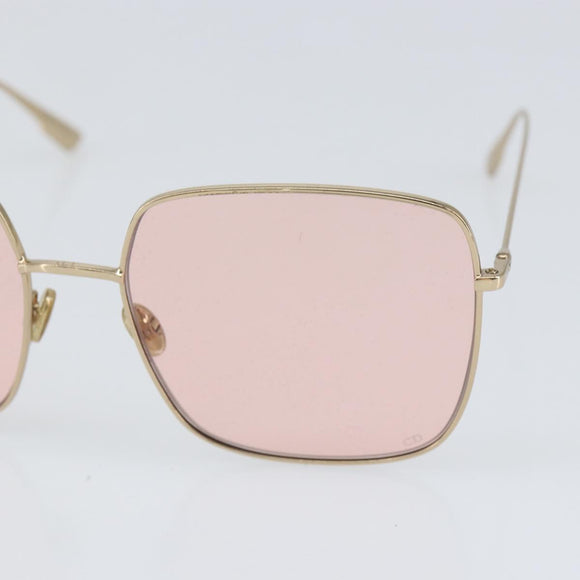 Christian Dior Sunglasses metal Pink Auth BA10311