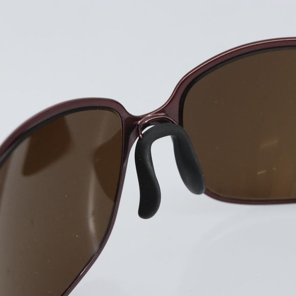 FENDI Zucca Sunglasses plastic Pink Auth BA10312