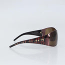 FENDI Zucca Sunglasses plastic Pink Auth BA10312-5