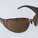 FENDI Zucca Sunglasses plastic Pink Auth BA10312-6