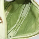 CHANEL Matelasse Chain Shoulder Bag Lamb Skin LIme Green Gold CC Auth BA10323SAV-11