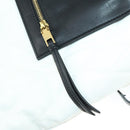 GIVENCHY Backpack Leather White Gold Auth BA10327-27