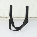GIVENCHY Backpack Leather White Gold Auth BA10327-14