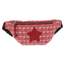 GUCCI Children's Sherry Line Waist bag Canvas Navy Red 502095 Auth BA10332-13