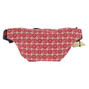 GUCCI Children's Sherry Line Waist bag Canvas Navy Red 502095 Auth BA10332-2