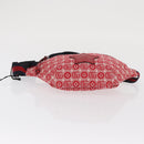 GUCCI Children's Sherry Line Waist bag Canvas Navy Red 502095 Auth BA10332-5