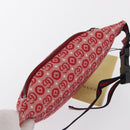 GUCCI Children's Sherry Line Waist bag Canvas Navy Red 502095 Auth BA10333-6