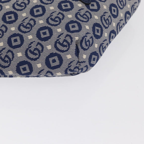 GUCCI Kinder Sherry Line Gürteltasche Canvas Navy Rot Blau 502095 Auth BA10334