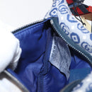 GUCCI Children's Sherry Line Waist bag Canvas Navy Red blue 502095 Auth BA10334-21
