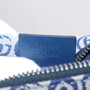 GUCCI Children's Sherry Line Waist bag Canvas Navy Red blue 502095 Auth BA10334-22