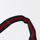 GUCCI Children's Sherry Line Waist bag Canvas Navy Red blue 502095 Auth BA10334-8