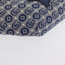 GUCCI Children's Sherry Line Waist bag Canvas Navy Red blue 502095 Auth BA10335-10
