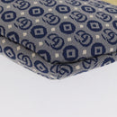 GUCCI Children's Sherry Line Waist bag Canvas Navy Red blue 502095 Auth BA10335-13