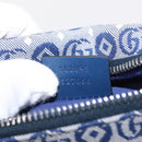GUCCI Children's Sherry Line Waist bag Canvas Navy Red blue 502095 Auth BA10335-21