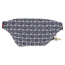 GUCCI Children's Sherry Line Waist bag Canvas Navy Red blue 502095 Auth BA10335-3