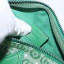 GUCCI Children's Web Sherry Line Waist bag Canvas Green Red 502095 Auth BA10336-22