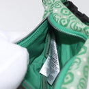 GUCCI Children's Web Sherry Line Waist bag Canvas Green Red 502095 Auth BA10337-20