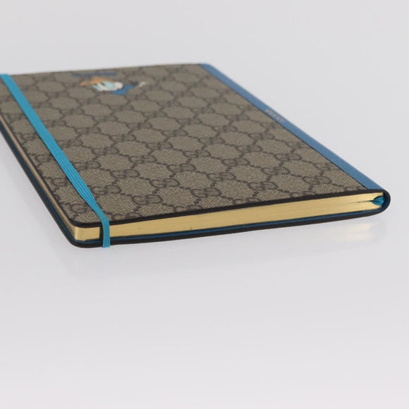 GUCCI GG Supreme Donald Duck Disney Collaboration Note Cover Beige Auth BA10339M