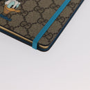 GUCCI GG Supreme Donald Duck Disney Collaboration Note Cover Beige Auth BA10339M-9