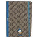 GUCCI GG Supreme Donald Duck Disney Collaboration Note Cover Beige Auth BA10340M-13