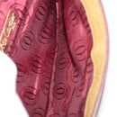 CARTIER Must Line Clutch Bag Leather 2 Set Bordeaux Gold Auth BA10341-15