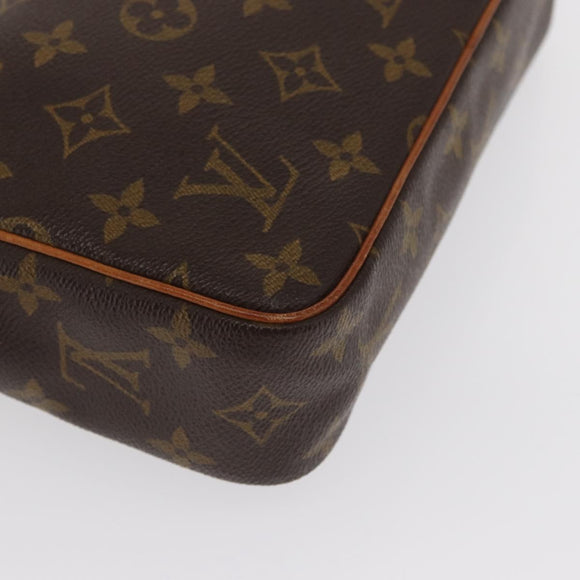 LOUIS VUITTON Monogram Compiegne 23 Clutch Bag M51847 LV Auth BA10346