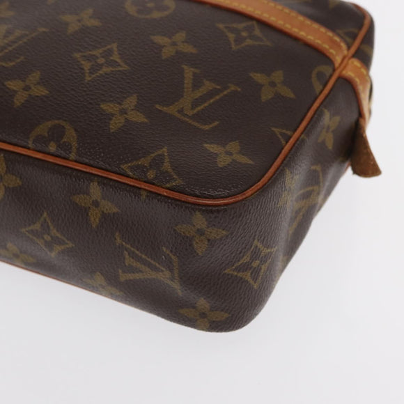 LOUIS VUITTON Monogram Compiegne 23 Clutch Bag M51847 LV Auth BA10346