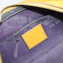 LOUIS VUITTON Epi Dauphine PM Pouch Yellow M48449 LV Auth BA10347-9