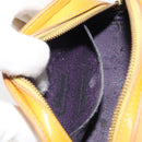 LOUIS VUITTON Epi Dauphine PM Pouch Yellow M48449 LV Auth BA10347-11