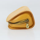 LOUIS VUITTON Epi Dauphine PM Pouch Yellow M48449 LV Auth BA10347-4