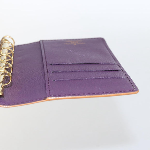 LOUIS VUITTON Epi Agenda PM Day Planner Cover Yellow R20059 LV Auth BA10348