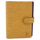 LOUIS VUITTON Epi Agenda PM Day Planner Cover Yellow R20059 LV Auth BA10348-2