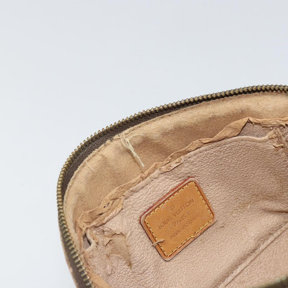 LOUIS VUITTON Monogram Pochette Cosmetic PM Cosmetic Pouch M47515 Auth BA10349