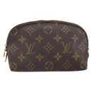 LOUIS VUITTON Monogram Pochette Cosmetic PM Cosmetic Pouch M47515 Auth BA10349-13