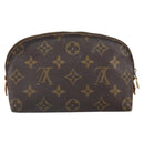 LOUIS VUITTON Monogram Pochette Cosmetic PM Cosmetic Pouch M47515 Auth BA10349-2