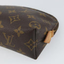 LOUIS VUITTON Monogram Pochette Cosmetic PM Cosmetic Pouch M47515 Auth BA10349-7