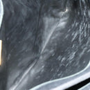 BALLY Quilted Shoulder Bag Leather Black Gold Auth BA1035-12