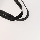 BALLY Quilted Shoulder Bag Leather Black Gold Auth BA1035-7