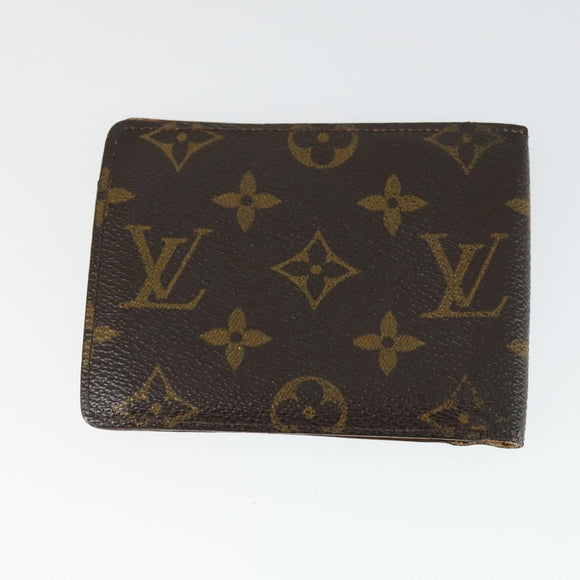 LOUIS VUITTON Monogram Wallet 3 Set LV Auth BA10350