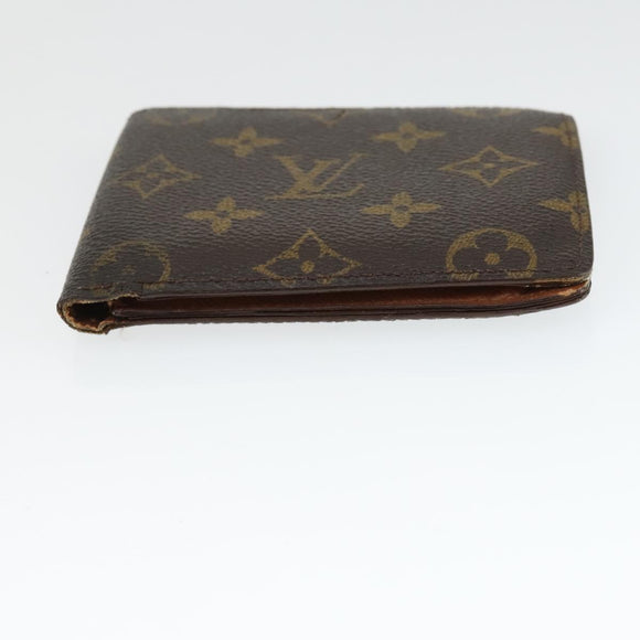 LOUIS VUITTON Monogram Wallet 3 Set LV Auth BA10350