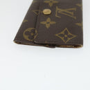 LOUIS VUITTON Monogram Wallet 3 Set LV Auth BA10350-18
