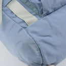 PRADA Backpack Nylon Light Blue Silver Auth BA10351-13