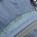 PRADA Backpack Nylon Light Blue Silver Auth BA10351-11