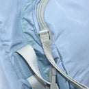 PRADA Backpack Nylon Light Blue Silver Auth BA10351-25