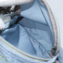 PRADA Backpack Nylon Light Blue Silver Auth BA10351-26